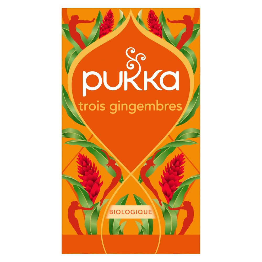 PUKKA Infusion 3 gingembres bio - 36 g
