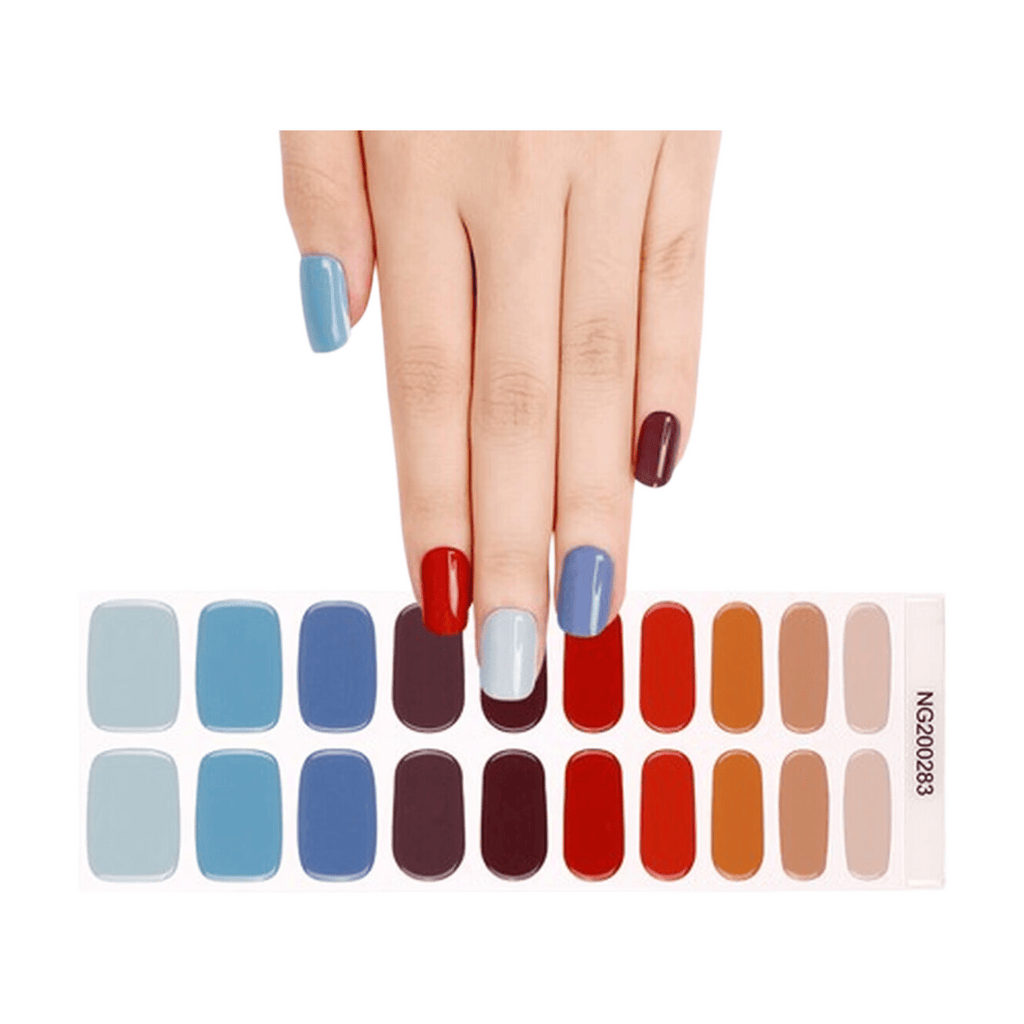 MeoMagic 14-129 Autocollants gels pour ongles - 20 pièces