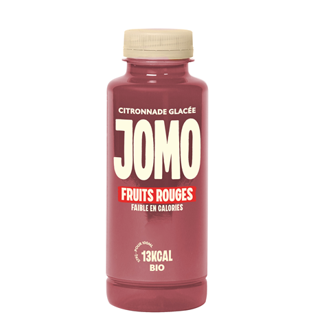 JOMO Citronnade glacée fruits rouges pack de 12x35cl