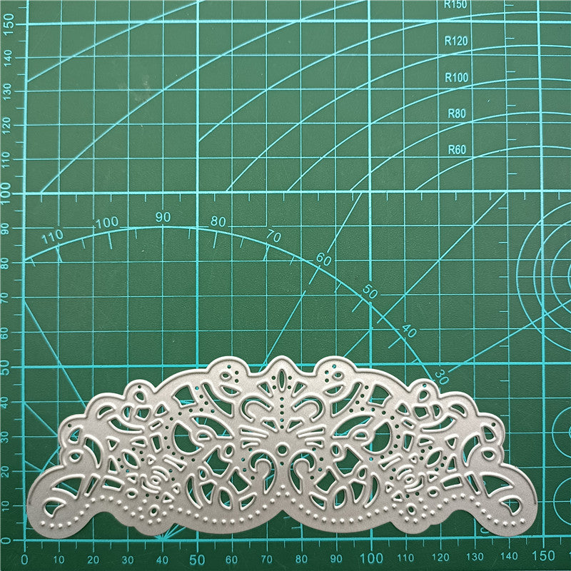 Découpes en Métal à Bordure en Dentelle, Découpes pour Cartes, Découpes en Relief pour Scrapbooking, Décoration de Cartes en Papier d'Album DIY