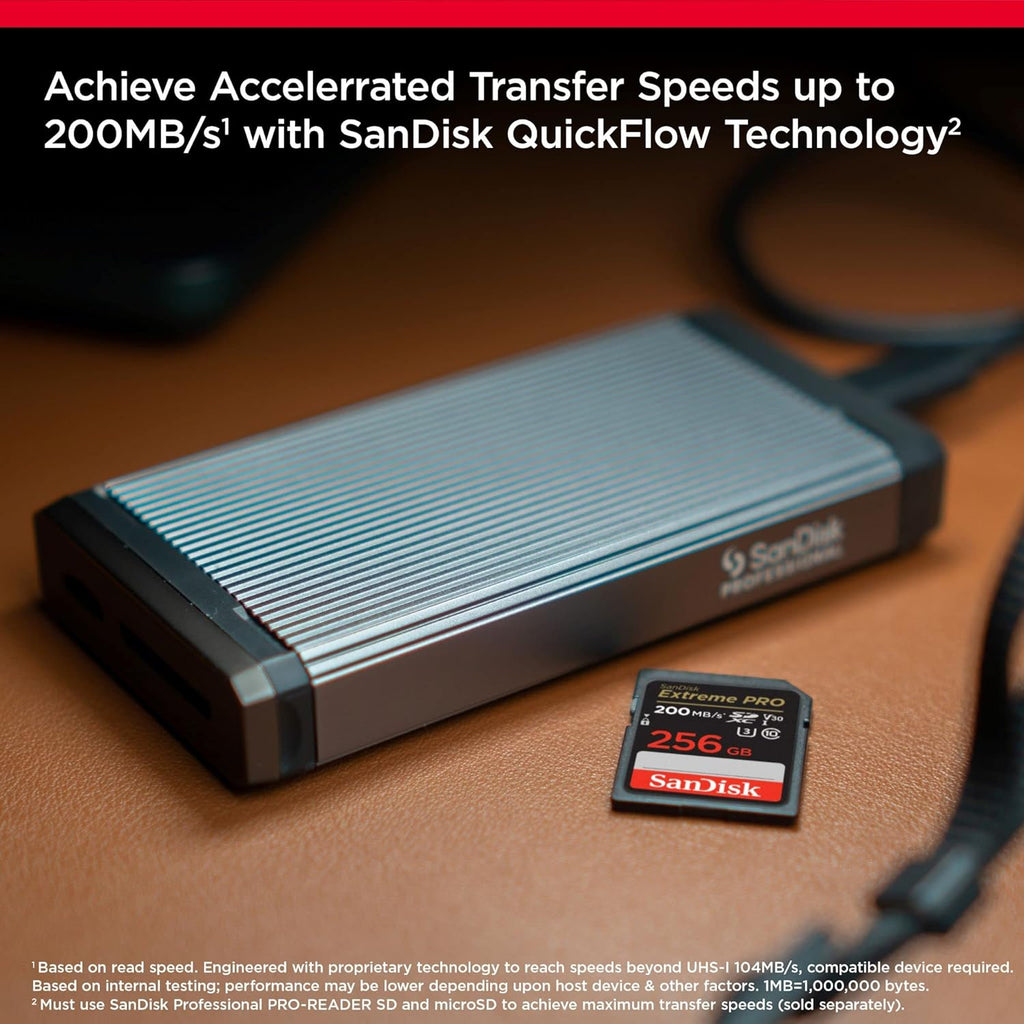 Carte Mémoire SanDisk Extreme PRO SDXC 256 Go