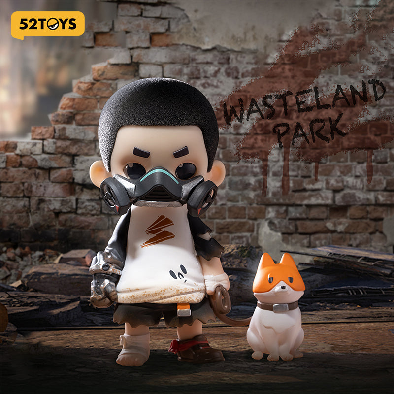 52TOYS NOOK Série Wasteland Paradise Boîte Mystère, Figurine de Collection Tendance, Décoration de Bureau en Peluche Mignonne, Cadeau d'Anniversaire, Une Figurine Aléatoire par Commande