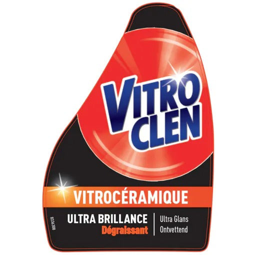 Vitroclen Nettoyant en Spray pour Plaque Vitrocéramique et à Induction, 250 ml