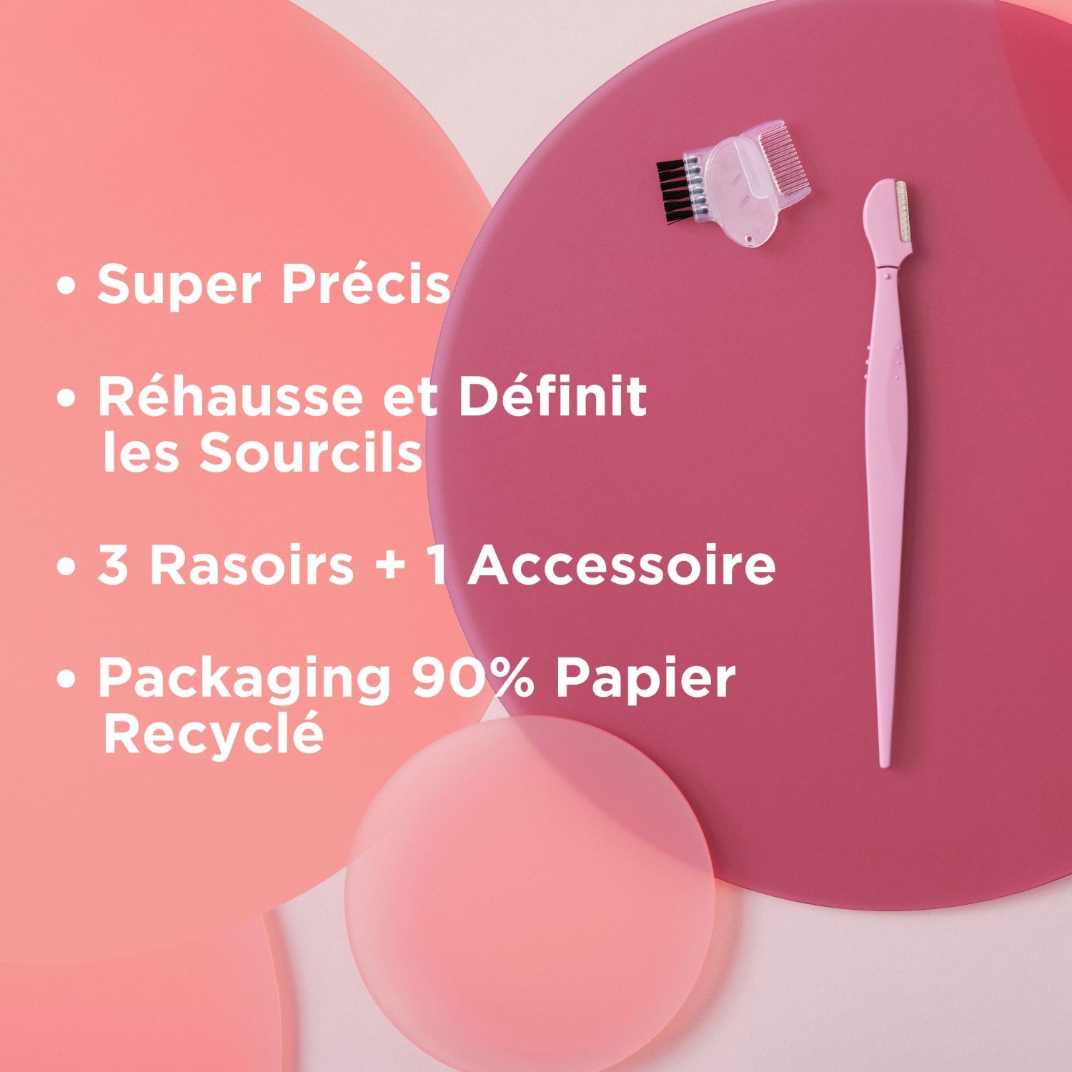 WILKINSON SWORD Intuition - Rasoirs Jetables Eyebrow Shaper Pro - x3