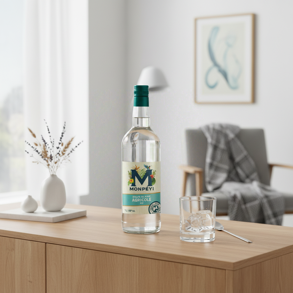 MONPÉYI Rhum blanc agricole 40° - 1 L