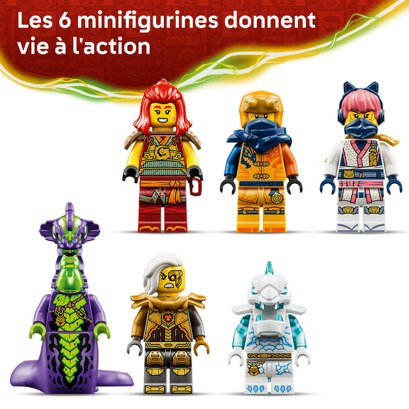 LEGO Ninjago 71868 Le robot dragon transformable de Braséra