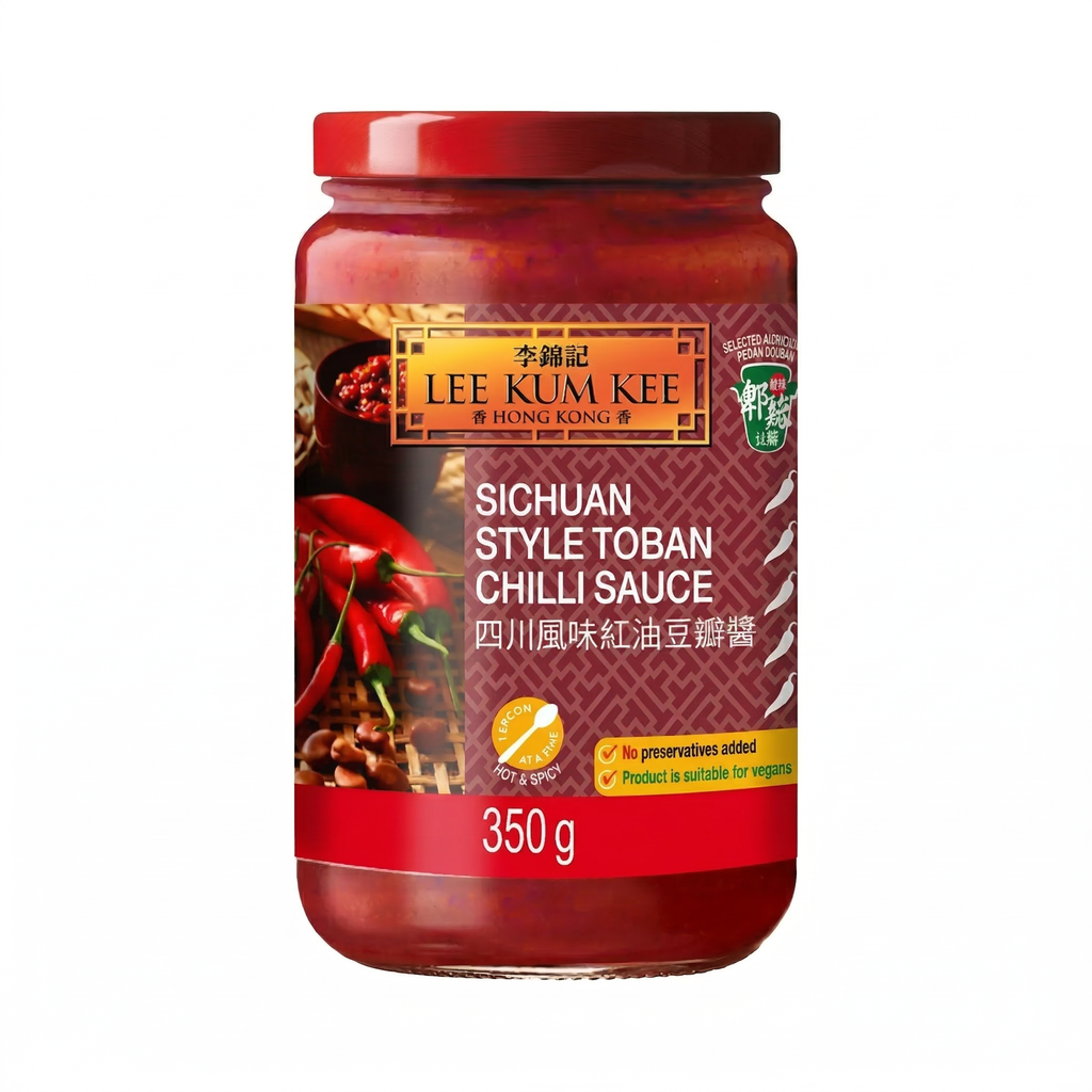 LEE KUM KEE Sauce pimentée aux fèves à la sichuanaise 350 g