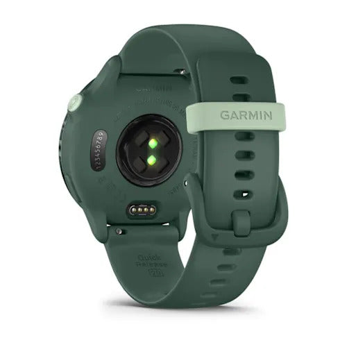 Garmin Vivoactive 6 GPS, Vert jaspe, Boîtier vert jaspe