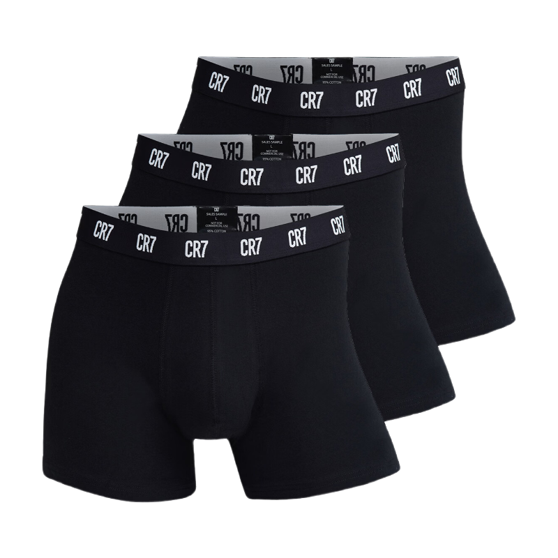 CR7 Lot de 3 boxers Noir