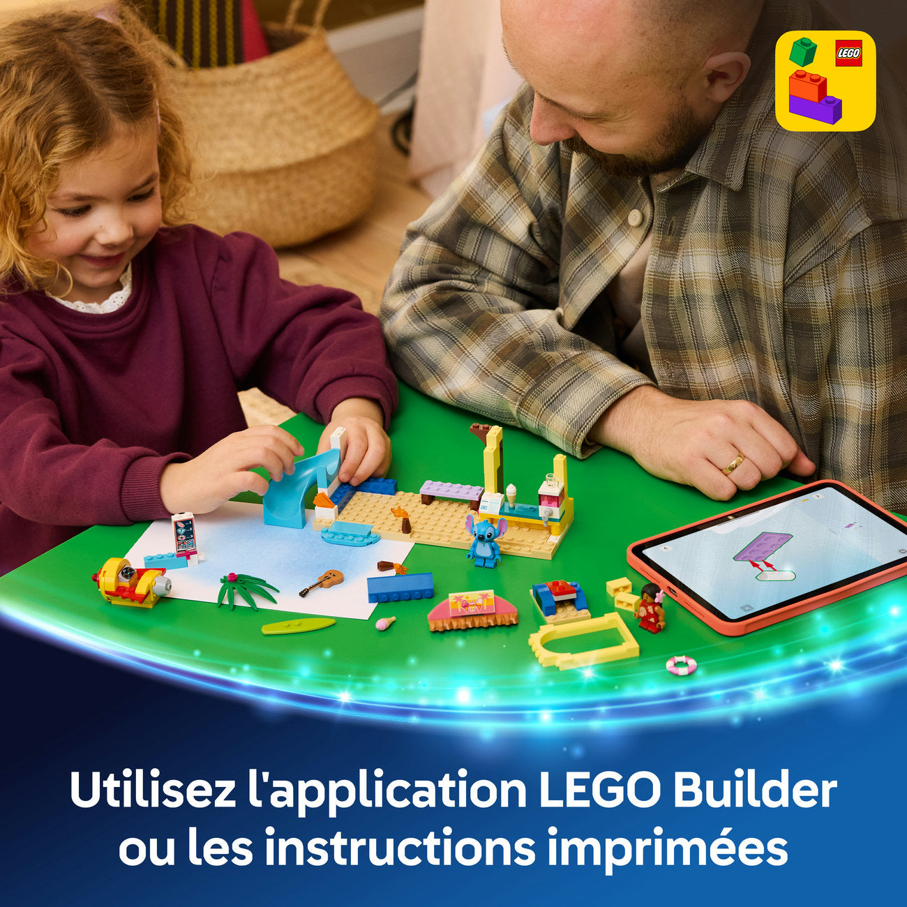 LEGO Disney Classic 43280 Jeux de plage avec Lilo et Stitch