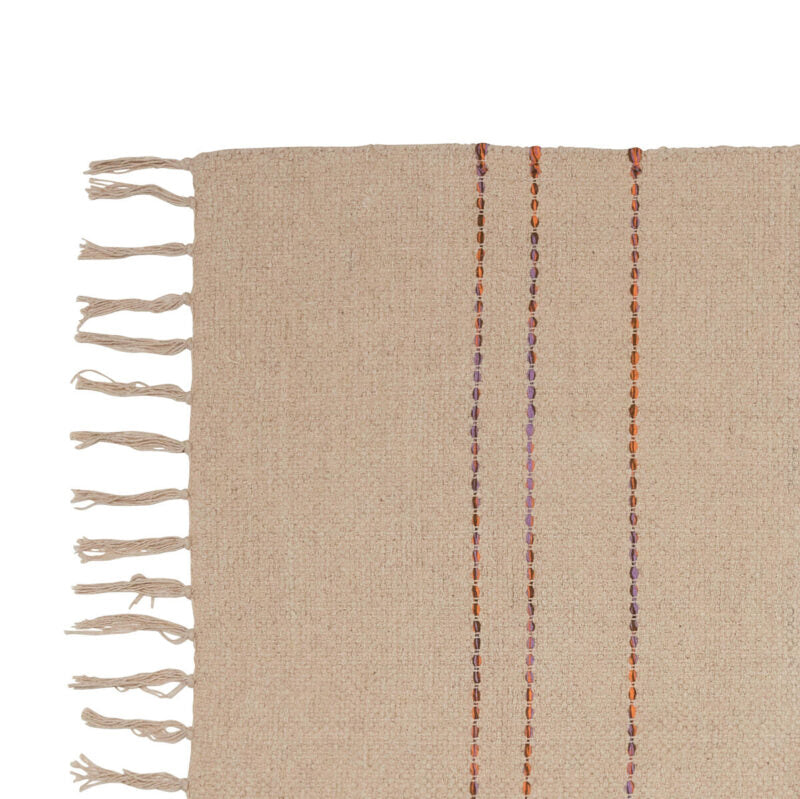 Hübsch Alba Tapis de couloir Sable