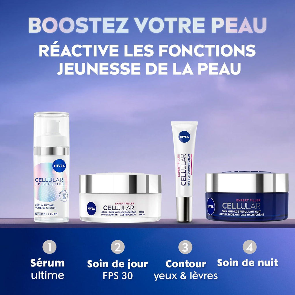 NIVEA Cellular Epigenetics Visage Sérum Ultime Jeunesse 30 ml
