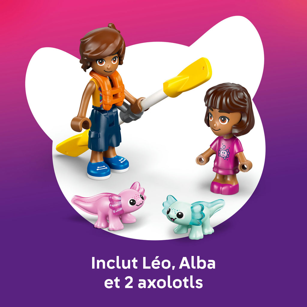LEGO Friends 42681 Le bateau d’aventures axolotl
