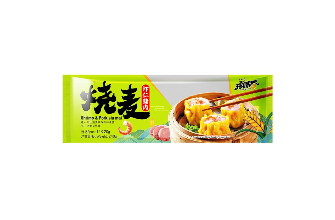 Zhenweixiang Shiu Mai Crevettes et Porc 240 g