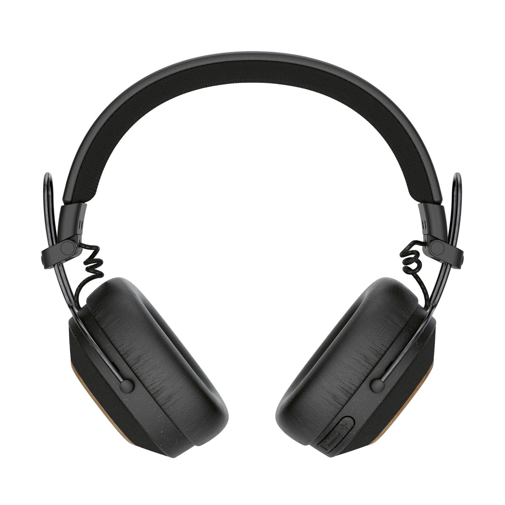 House of Marley Casque supra-auriculaire Bluetooth avec microphone - Noir