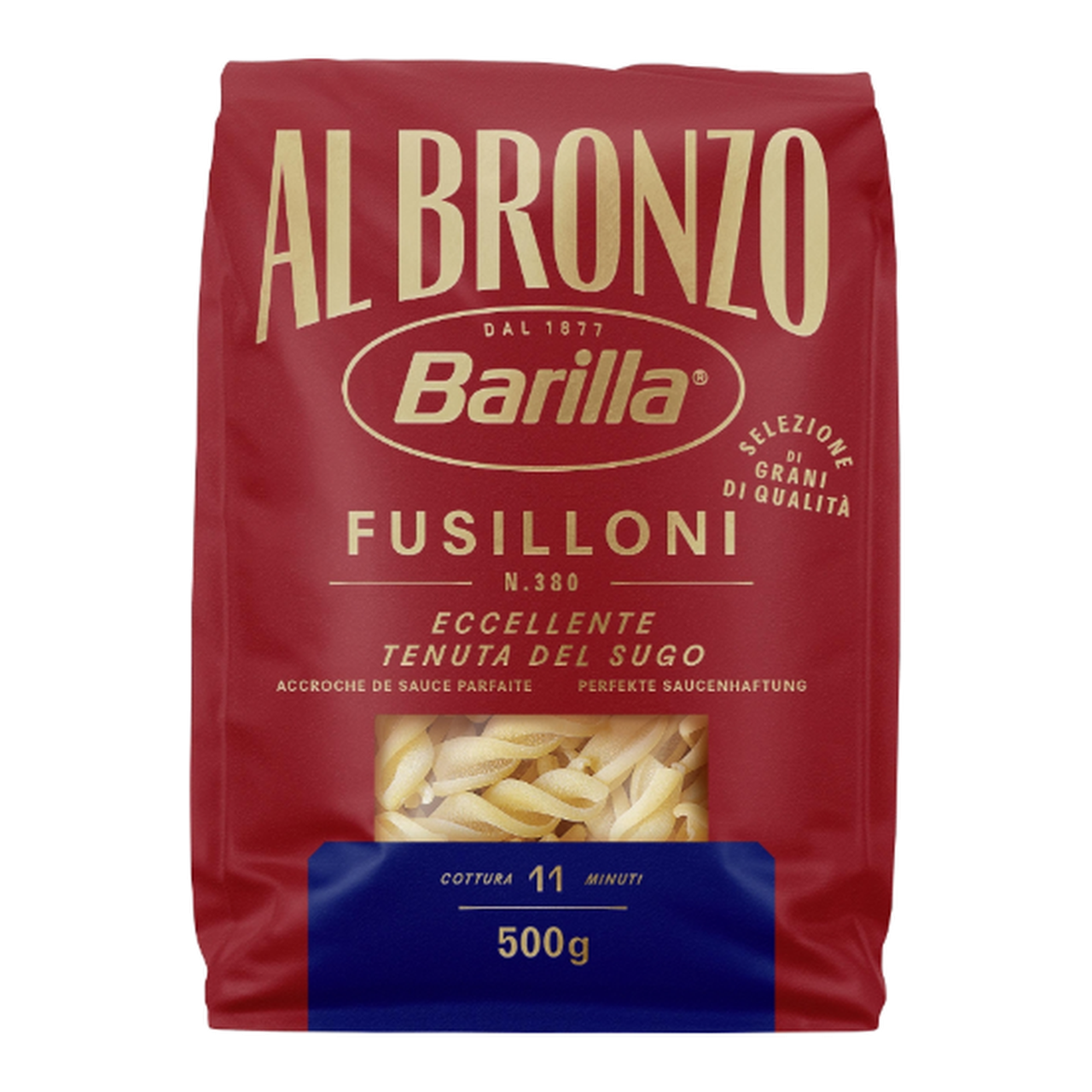 Barilla Al Bronzo Fusilloni 500 g