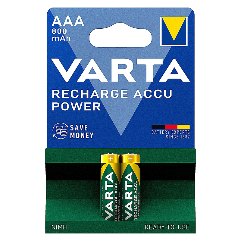 VARTA ACCU POWER AAA 800 x2