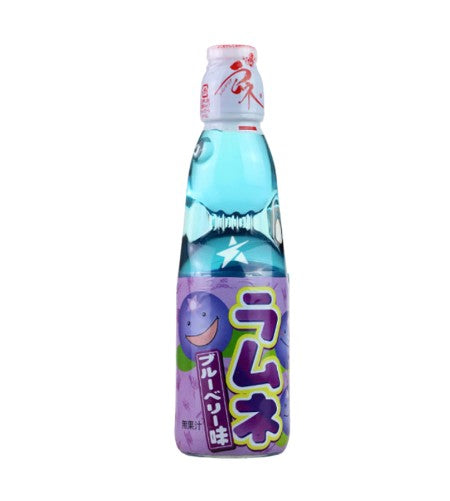 Hatakosen Ramune Boisson gazeuse saveur myrtille - 200 ml