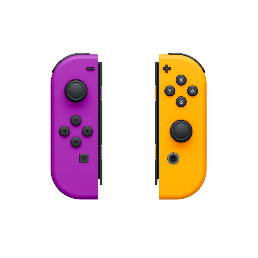 Nintendo Paire de manettes Joy-Con pour Switch - Violet / Orange néon