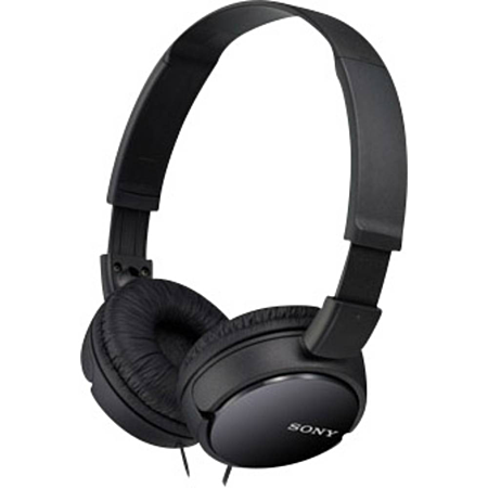 Sony MDR-ZX110AP Casque supra-auriculaire 3,5 mm avec microphone, Noir