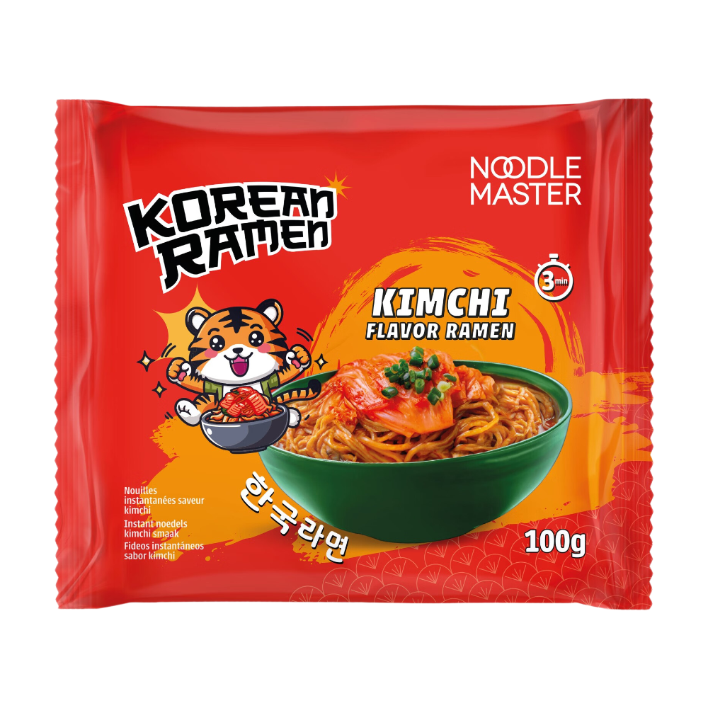 NOODLE MASTER Nouilles instantanées saveur kimchi 100g