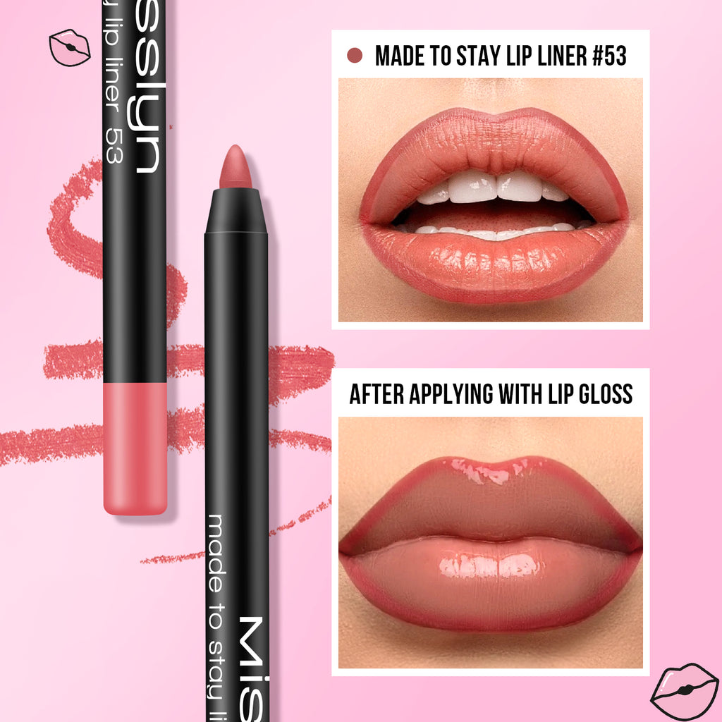 Misslyn Crayon contour des lèvres longue tenue 53