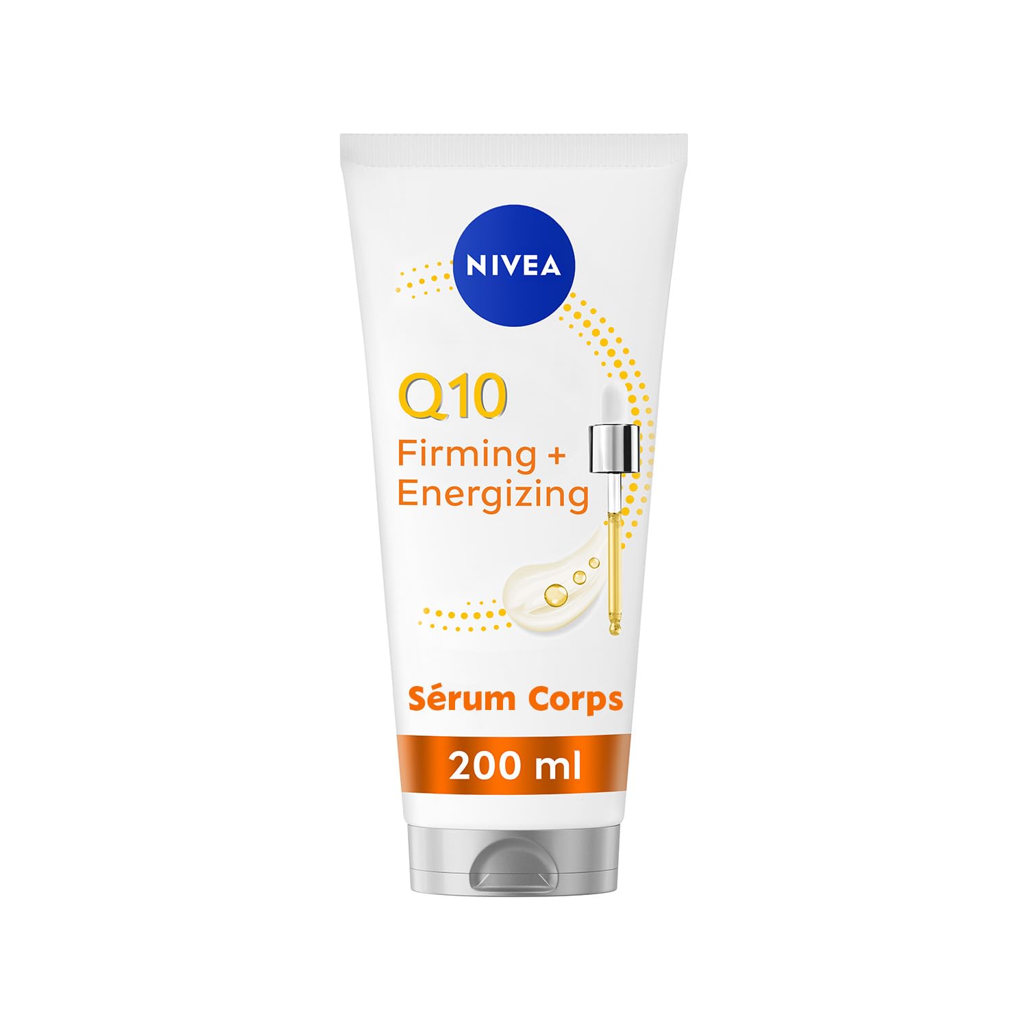NIVEA Q10 Sérum Lait Corps Revitalisant Fermeté Q10 + Vitamine C - 200 ml