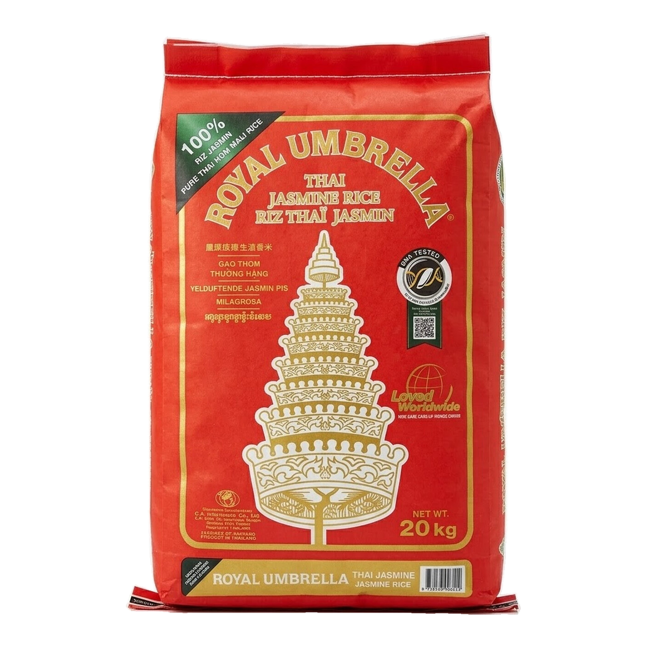 ROYAL UMBRELLA Riz Jasmin Thaï Hom Mali 20 kg