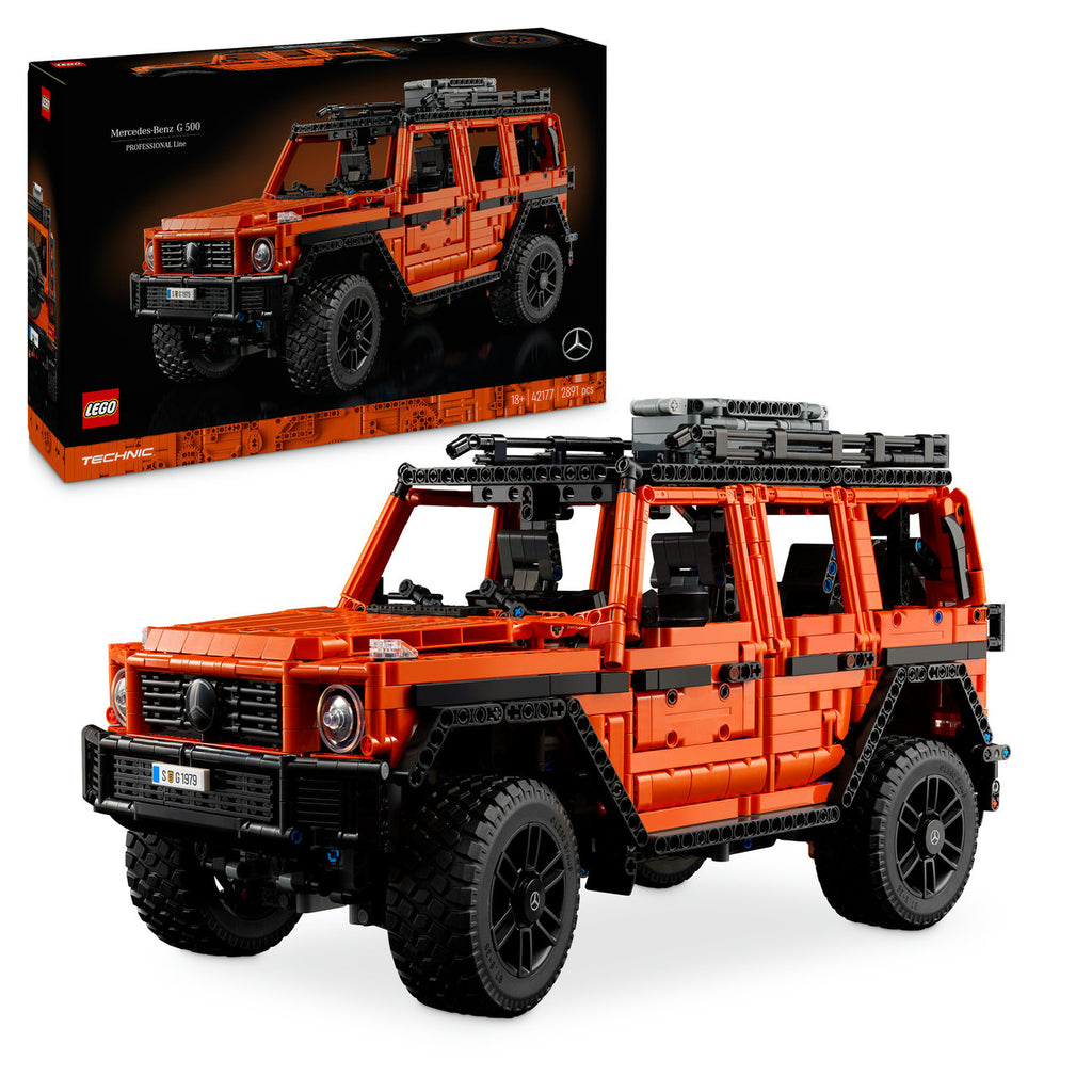 LEGO Technic Mercedes-Benz G 500 PROFESSIONAL Line 42177 Set de Construction (1 875 Pièces)