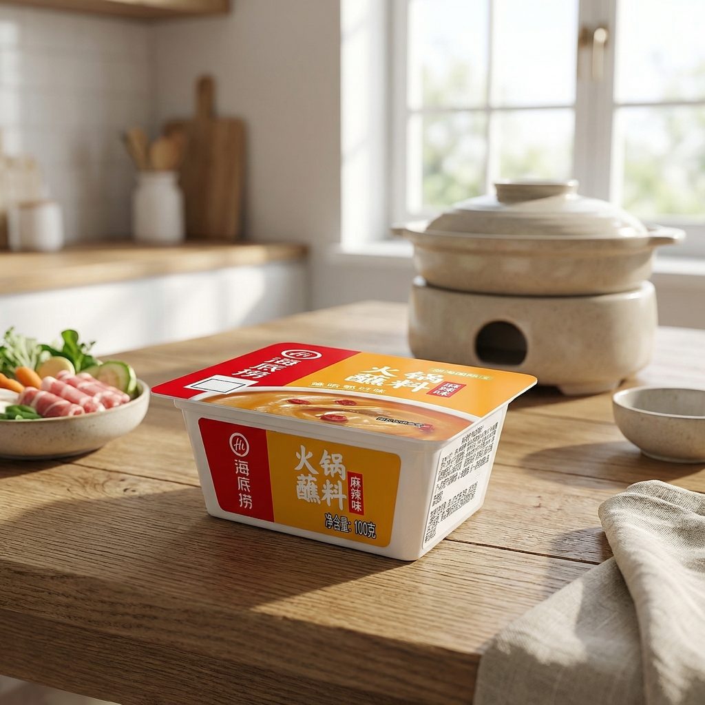 HAIDILAO Sauce à Tremper pour Fondue Épicée Boîte 100 g