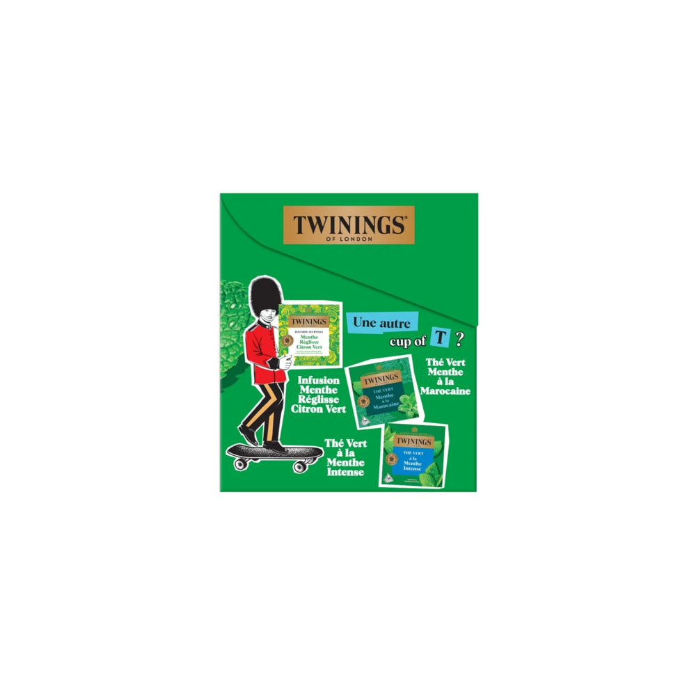 Twinings - Thé vert menthe - 25 sachets - 50 g
