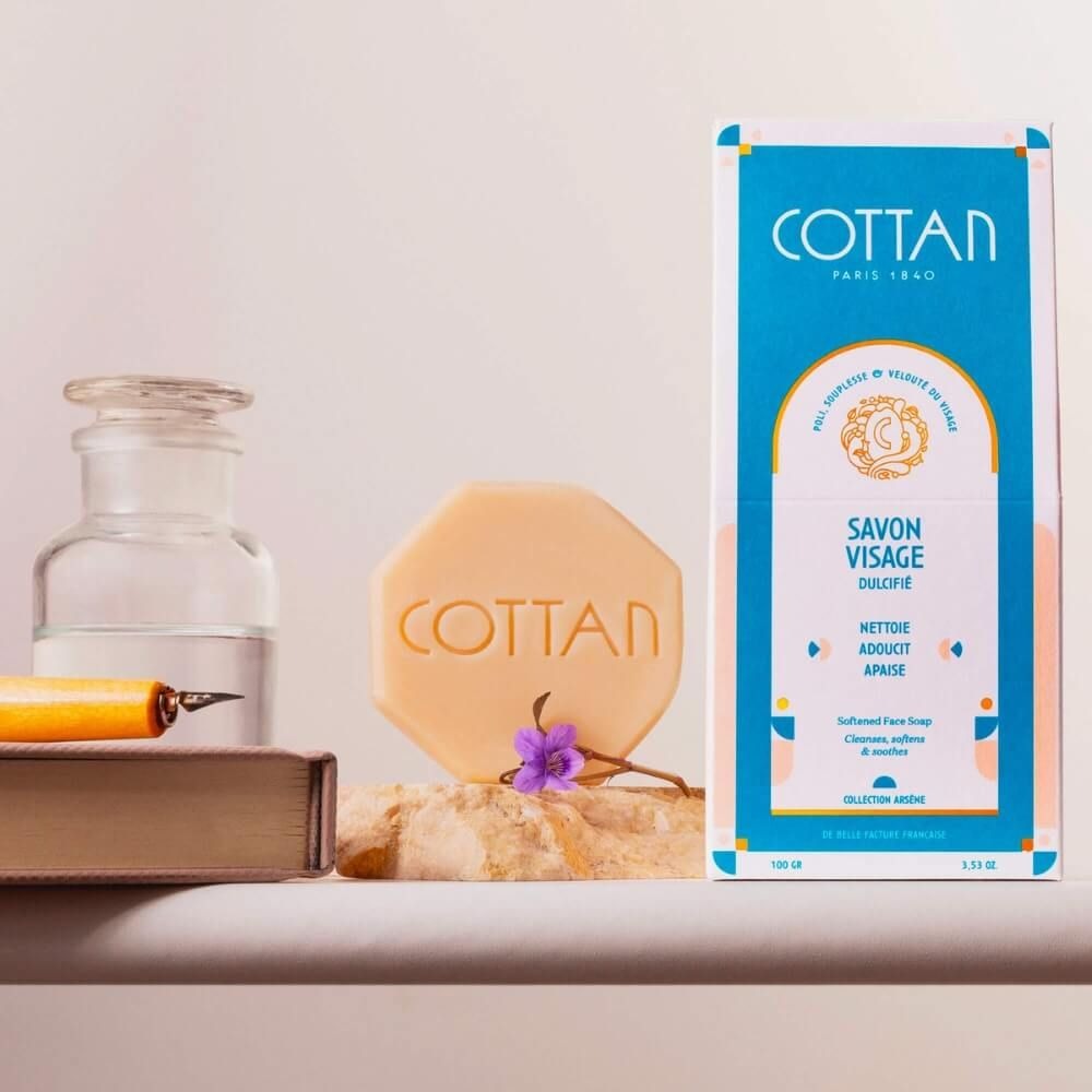 Cottan Savon Visage Adouci, 100 g