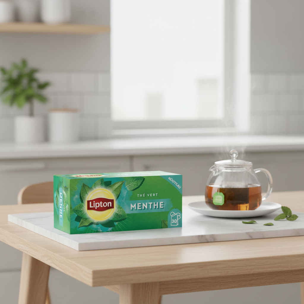 Lipton Thé Vert Menthe x30 48 g