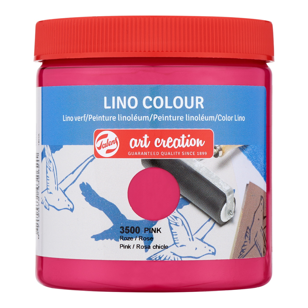 Talens Art Creation Peinture pour linoléum Pot 250 ml Rose 3500