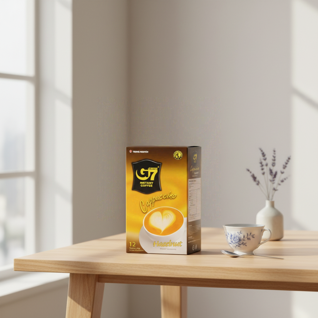 Trung Nguyen G7 Café instantané cappuccino noisette - 18 g