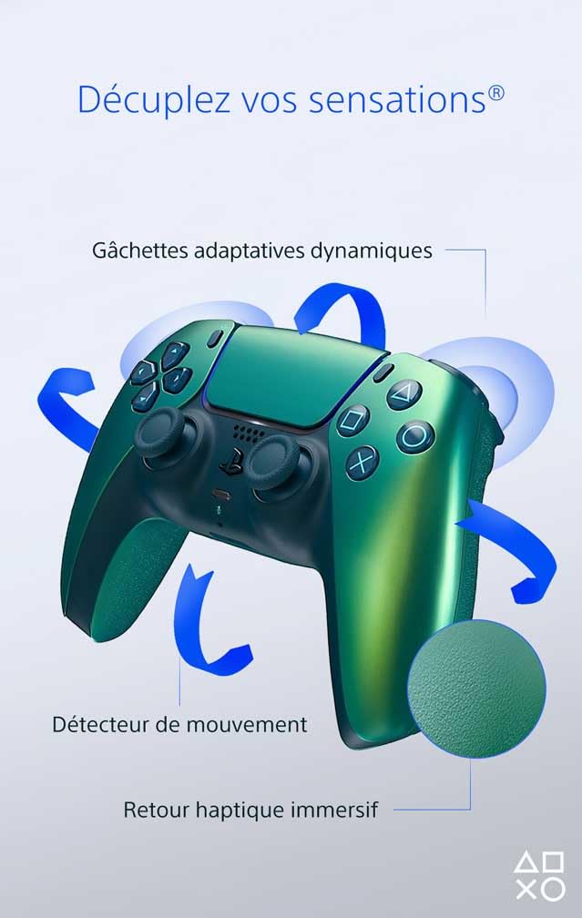 Sony Manette sans Fil DualSense PS5 - Chroma Teal
