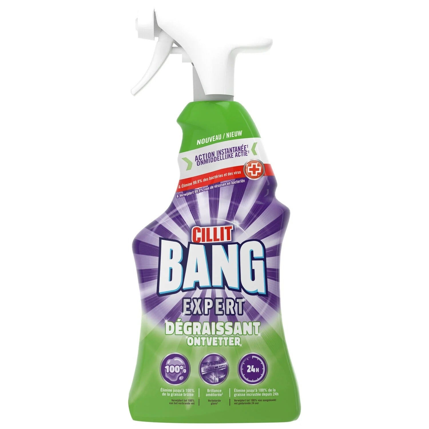 Cillit Bang Expert Spray Nettoyant Dégrippant 750 ml