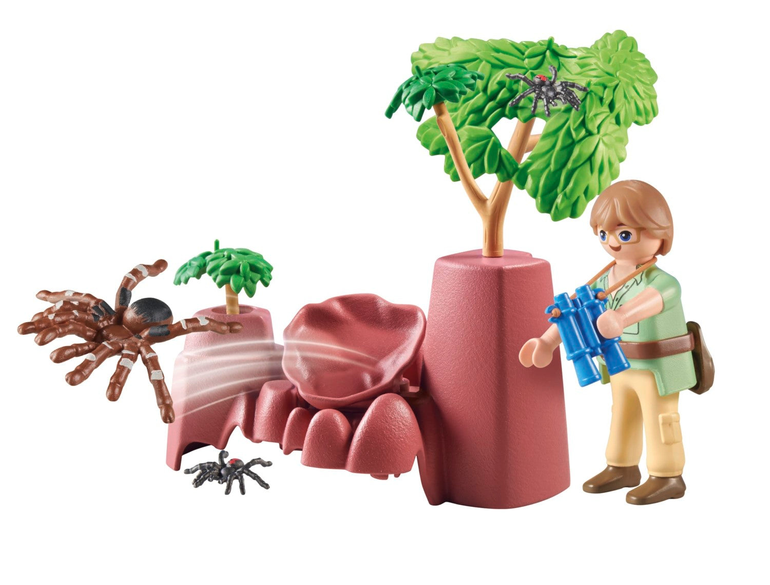 Playmobil aventurier araignee