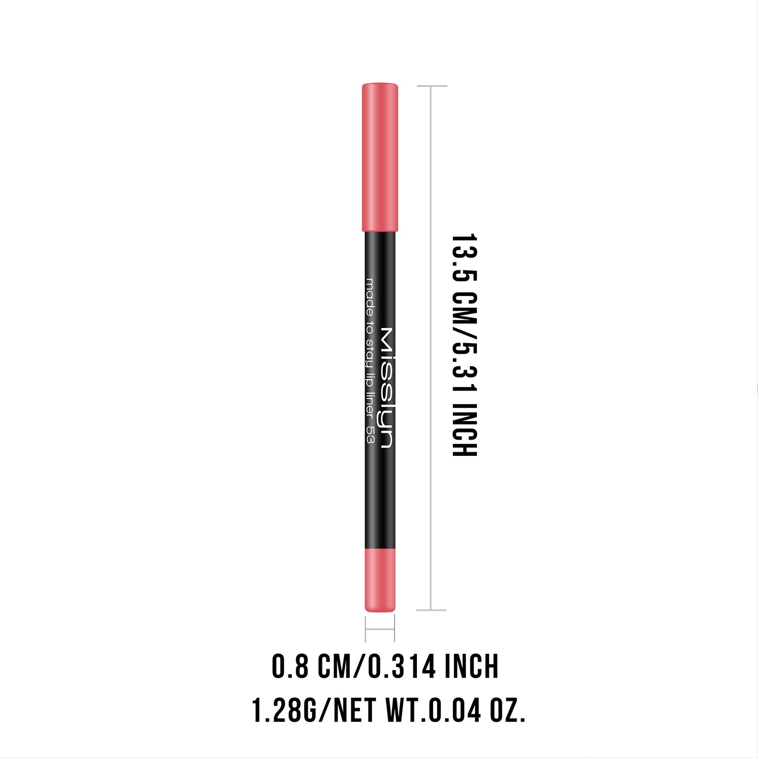 Misslyn Crayon contour des lèvres longue tenue 53