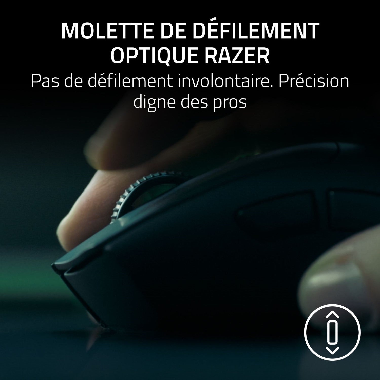 Razer DeathAdder V4 Pro Souris Gaming sans fil - 30000DPI, 8 Bouttons - Noir