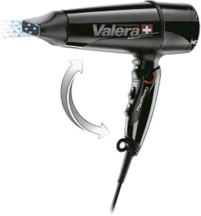 Valera Swiss Light 5400 Fold-Away Ionic – Sèche-cheveux Pliable 2000 W avec Générateur d’Ions, Fabriqué en Suisse