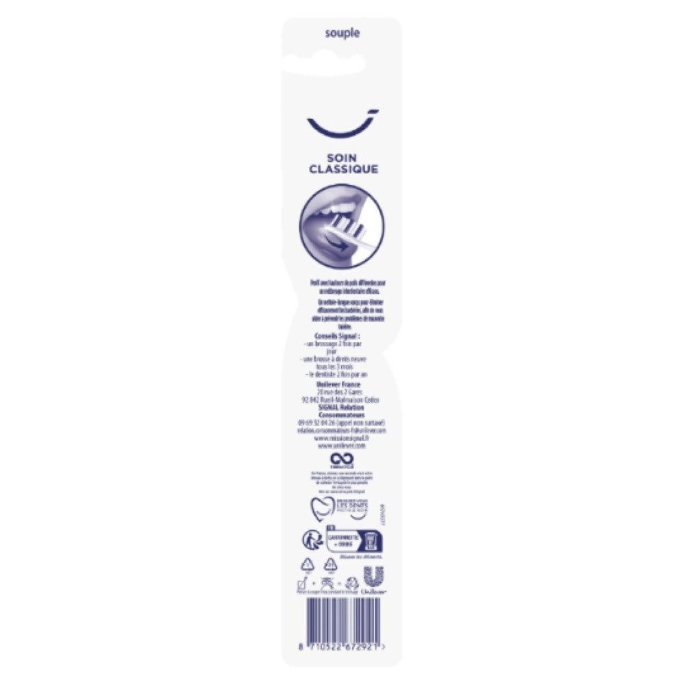 Signal Brosse à dents souple soin classique Lot de 1