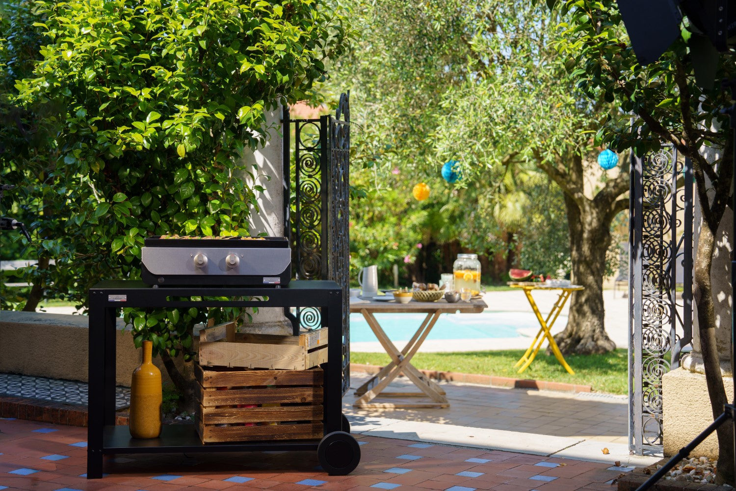 LE MARQUIER ORIGINAL Plancha gaz 260 Duo