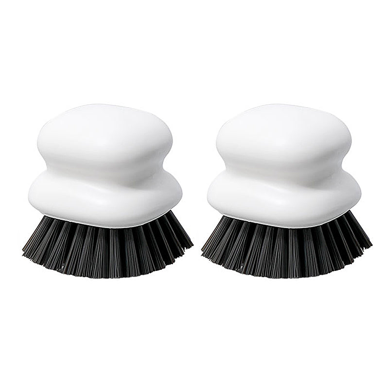 JORDAN&JUDY Brosse de nettoyage ménager anti-taches, Brosse à récurer les casseroles, Brosse à vaisselle - 1 pièce manche court