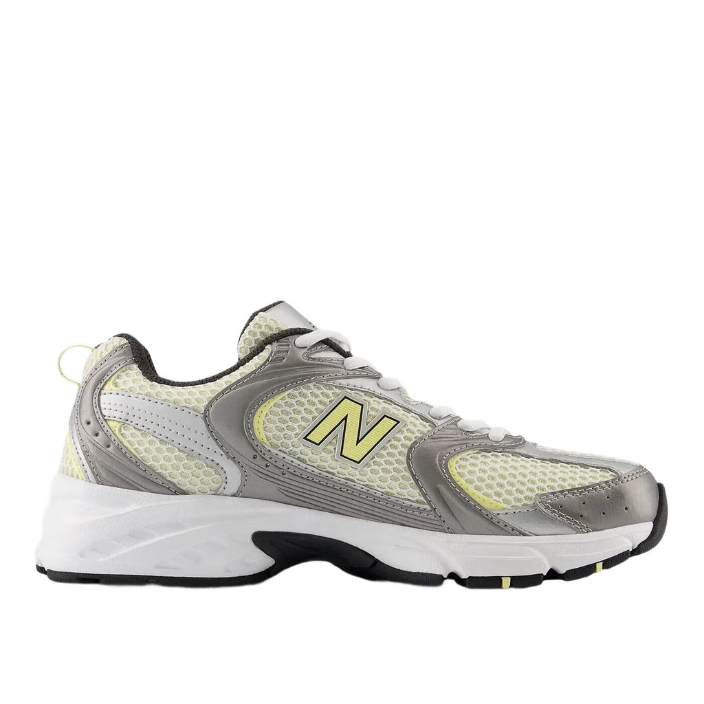 New Balance 530 Argent/Jaune métallisé