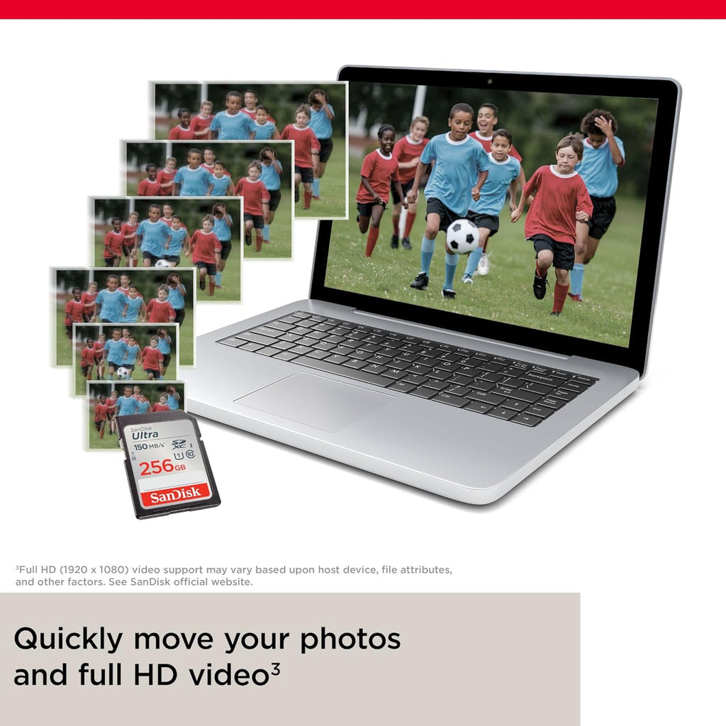 SanDisk Ultra Carte mémoire SDXC - 256 Go