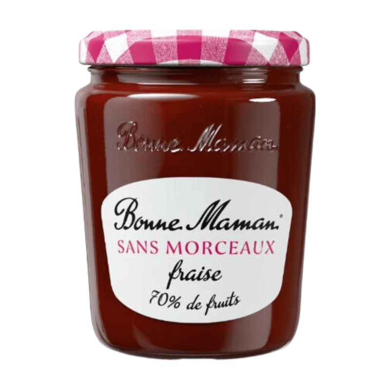 Bonne Maman Confiture de Fraises Lisse Sans Pépins, 310 g