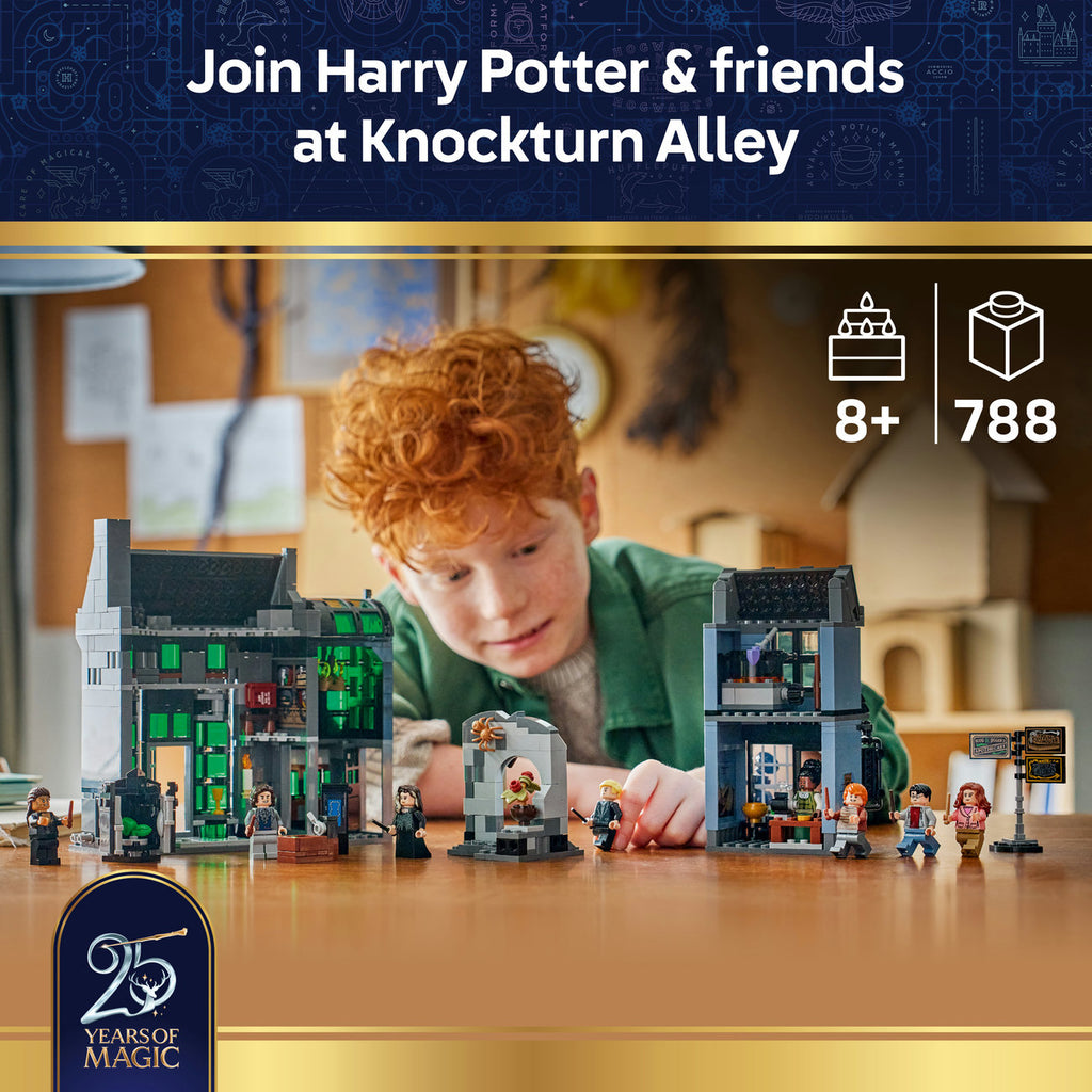 LEGO Harry Potter Ensemble de Construction des Boutiques de Magie de Chemin de Traverse 76471