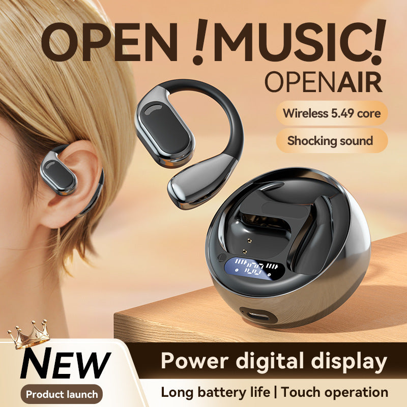 VoxorAI Voxis M113 AI Casque de traduction en temps réel dans 150 langues - Noir