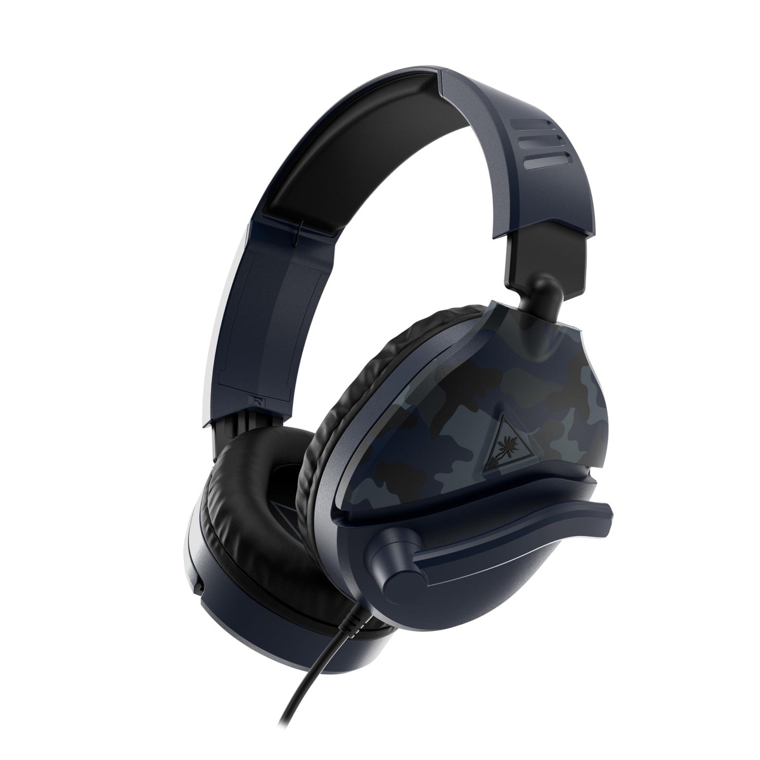 TURTLE BEACH Recon 70 Casque Gaming Filaire (Prise 3.5mm) - Micro Muet par Basculement - PC, PS5, Xbox Series X|S, Switch 2 & Plus - Camouflage Bleu